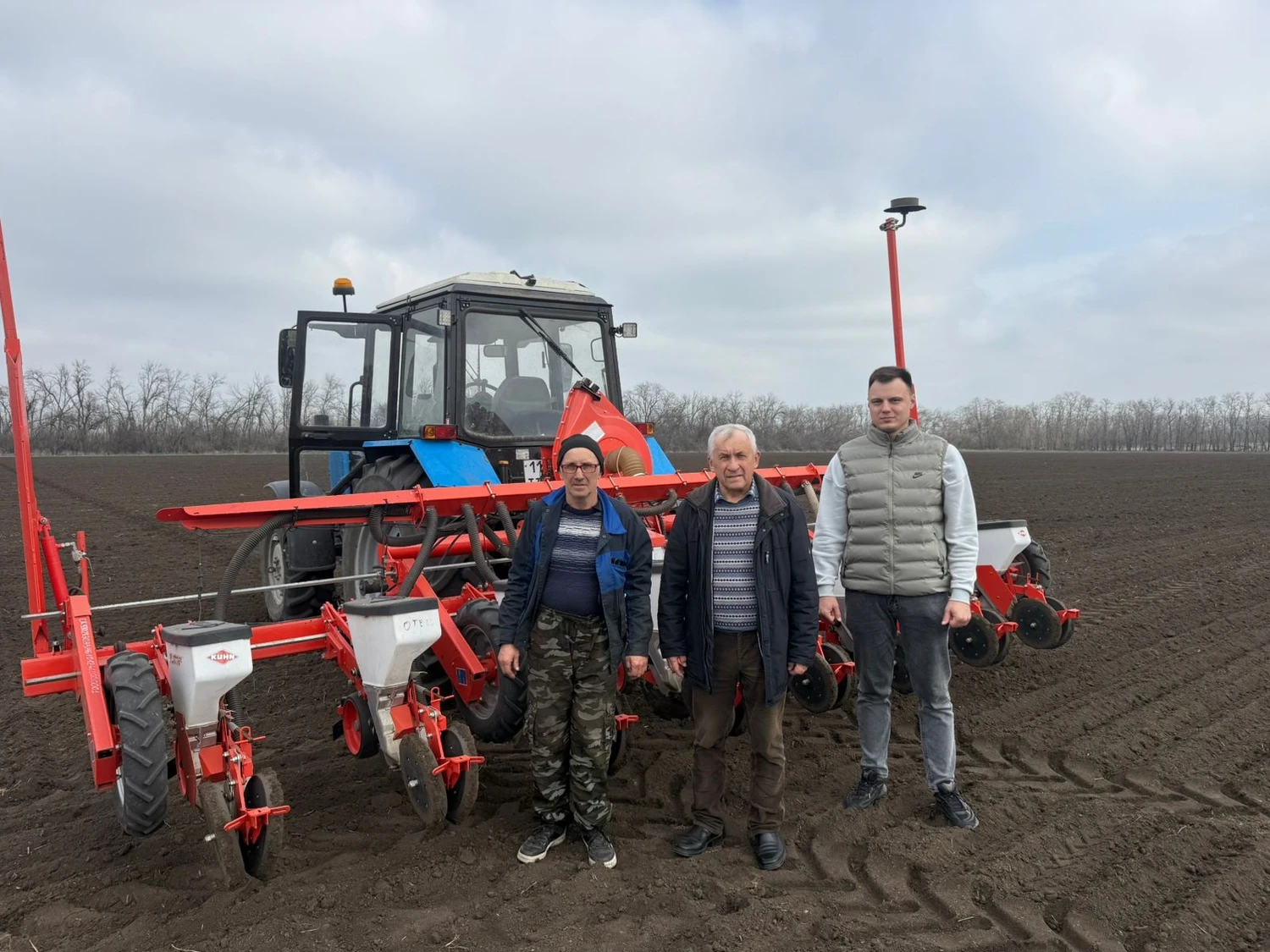 Весенняя посевная с опережением графика