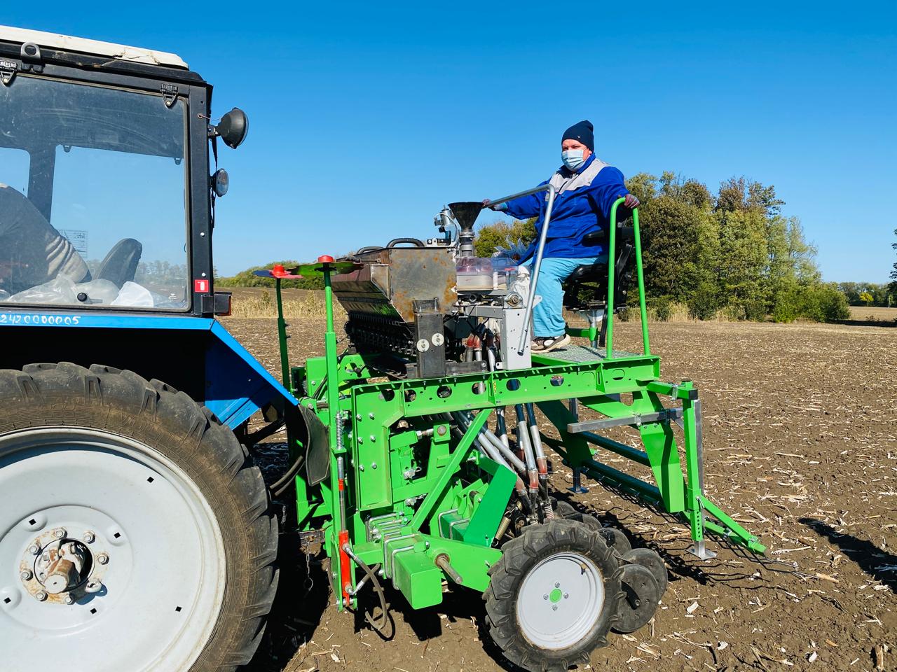 Осенняя посевная стартовала
